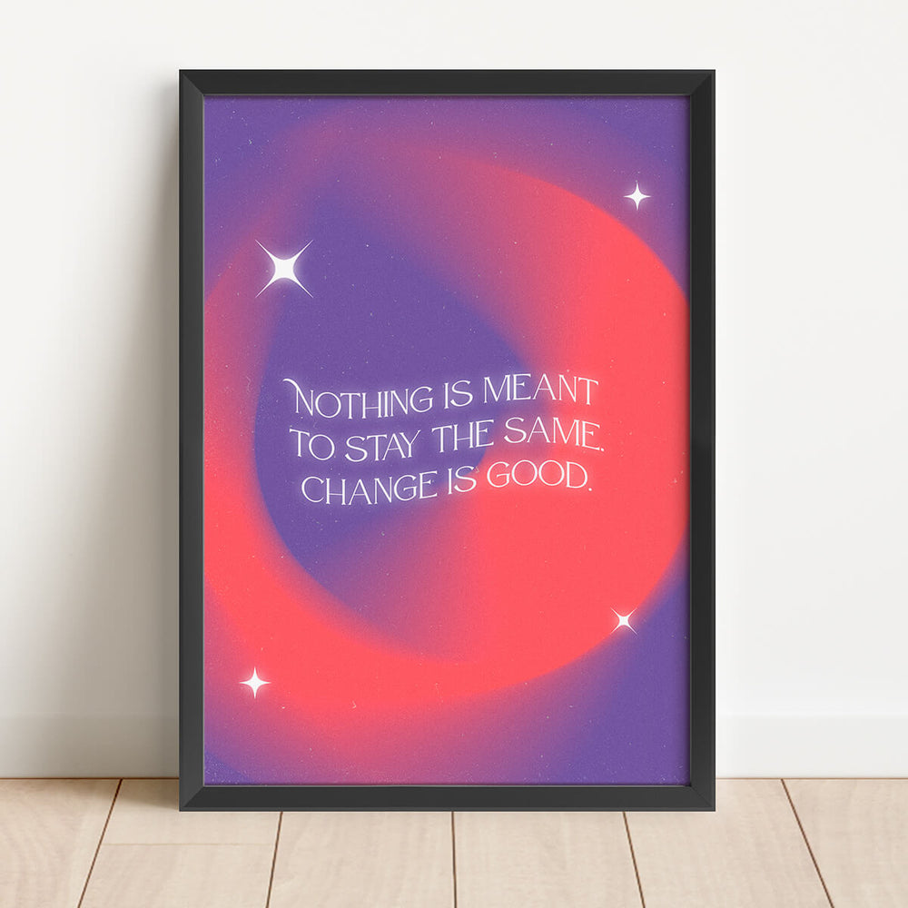 Förändring är bra