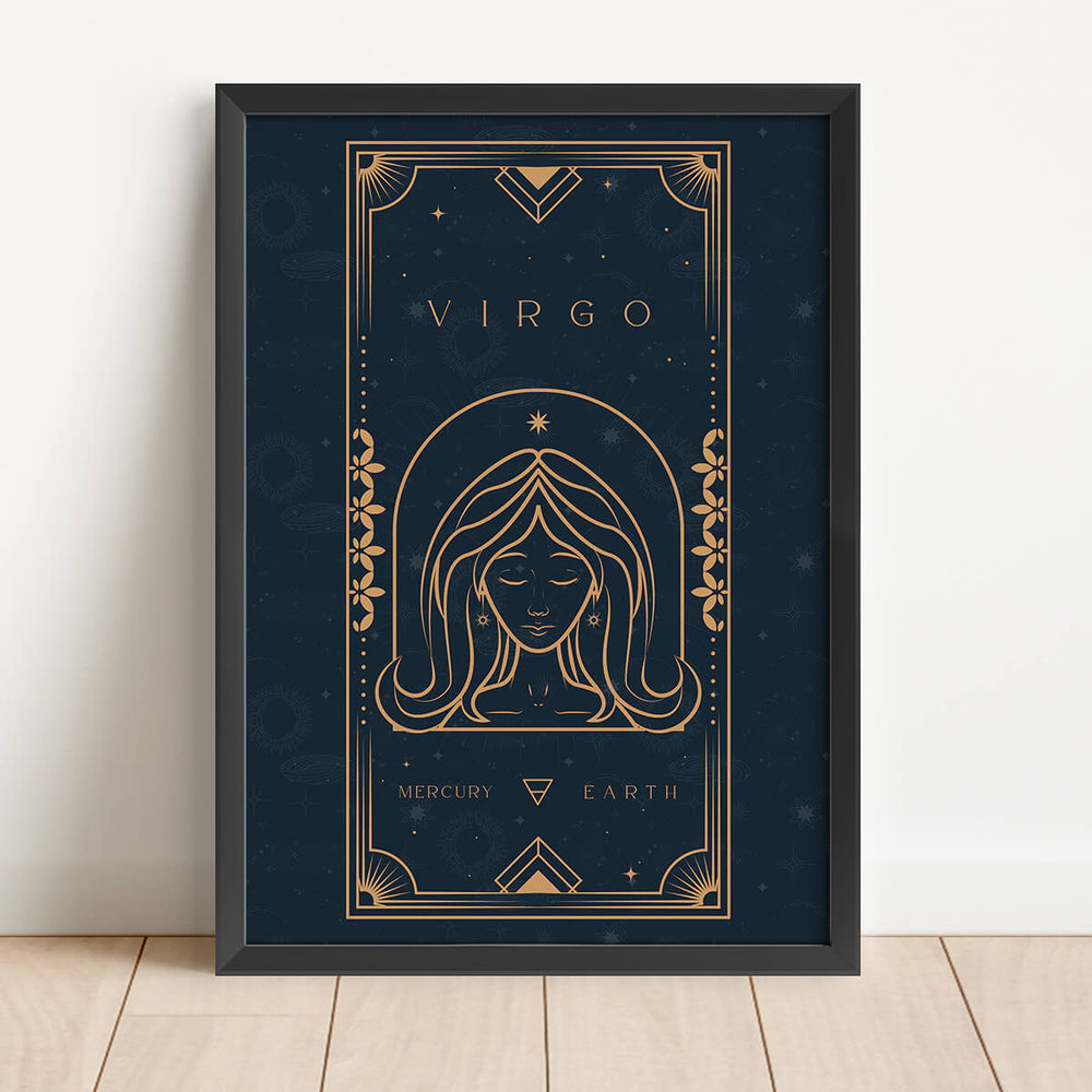Konst Zodiac- Jungfrun