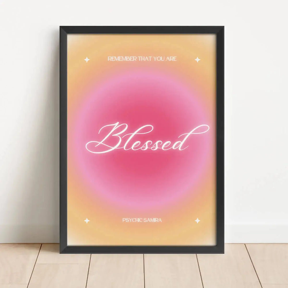 Kom ihåg att du är välsignad