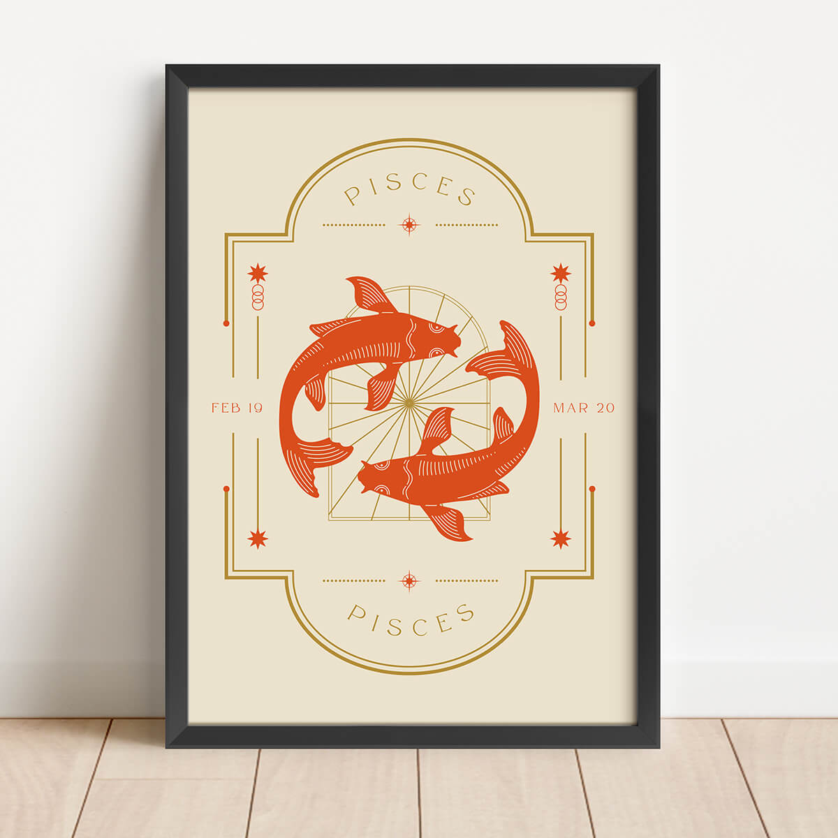 Vintage Zodiac- Pisces thumbnail-image-1