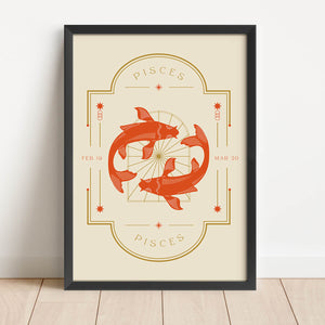 Vintage Zodiac- Pisces thumbnail-image-1