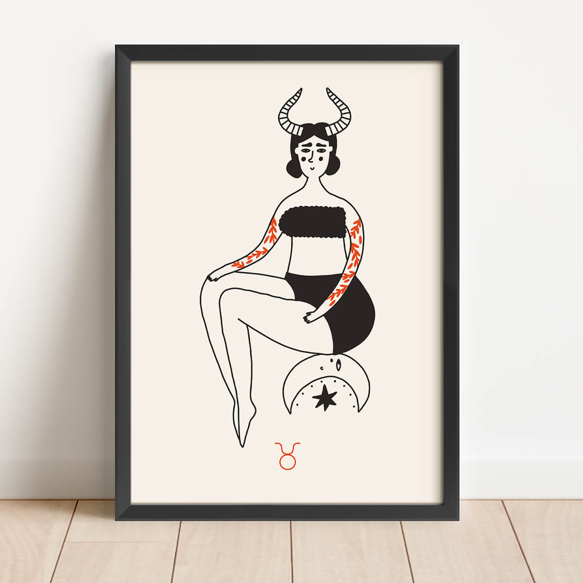 Kvinna tecken- Oxen thumbnail-image-1