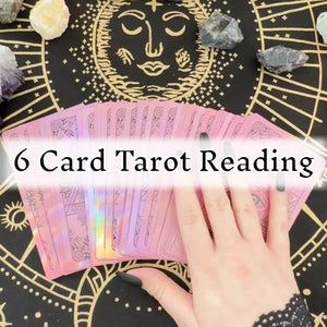 Fördjupad 6 kort tarotläsning thumbnail-image-1